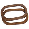 Fairytale Art Wood Handle, Brown, Oval MA2188
