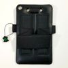 DESIGN 4 PILOTS® Compact Pilot's Kneeboard — Black Eco-Leather w/ Elastic Strap