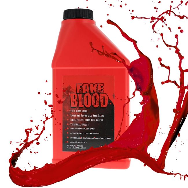 Fake Blood: True Blood Color, Looks & Flows Like Real Blood