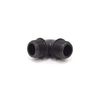 S&M 723032 Male Threaded Elbow, 1", Black