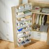 8-Tier over the Door Pantry Organizer with Mesh Baskets, Adjustable & Stable Han