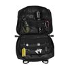 Tactical Molle Admin Pouch Multi-Purpose Laser-Cut Utility Pouch Modular EMT EDC Organizer Tool Pouch Bag (Black)