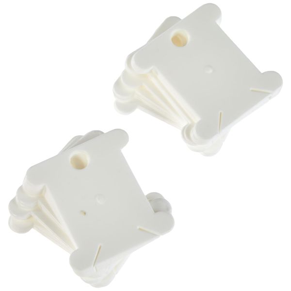 Prym Thread Bobbins, White, 7 x 5 x 3 cm