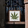 Weed Leaf Stencil - Pot Leaf Stencil, Weed Leaf, Weed Stencils, Stencil Weed Leaf, Marijuana Stencil