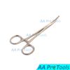 AAPROTOOLS 5" SELF Locking Curved Forceps, Stainless Steel A+ Quality