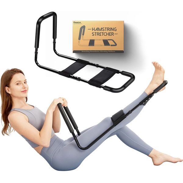 Hamstring Stretcher for Knee Pain Relief, Adjustable Deep Muscle Stretching