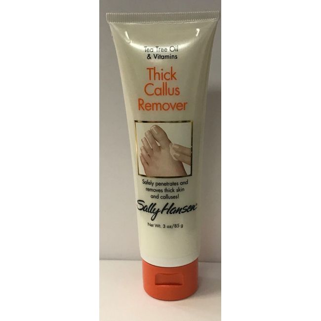 6 Sally Hansen Thick Callus Remover w Tea Tree Oil & Vitamins 3 oz  PLEASE READ