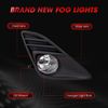 Fog Light Assembly Replacement For 2012-2014 Toyota Camry With Wiring Kit L+R