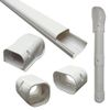 Air Conditioner Heat Pump Line Cover Kit Ductless Mini Split Central Durable NEW
