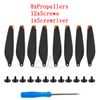 8PCS Low-Noise Propellers Props Blade For DJI Mini 3 Pro /Mini 4 Pro Accessories
