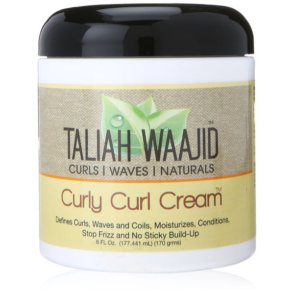 Taliah Waajid Curls Waves Natural Curly Curl Cream 6oz