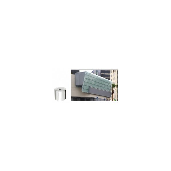 CRL Polished Stainless Standoff Base 1-1/2" Diameter by 1" Long