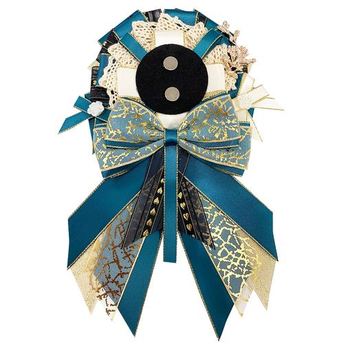 Pushikatsu Magnetic Pain Rosette Vol.2 GN Green for Can Badges 2.2 inches (57 mm) G.triGer