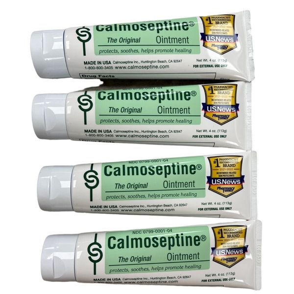 Calmoseptine Ointment Tube - 4 oz ( 4 Pack )