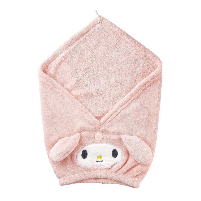 CB Japan My Melody Hair Turban, Absorbent, Quick Drying, Fluffy, Microfiber, Sanrio Carari