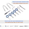 CCLIFE 20pc Universal Car Radio Removal Tool Set