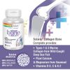 Advanced Bone Support Supplement 90 Count Collagen Calcium Magnesium VegCaps