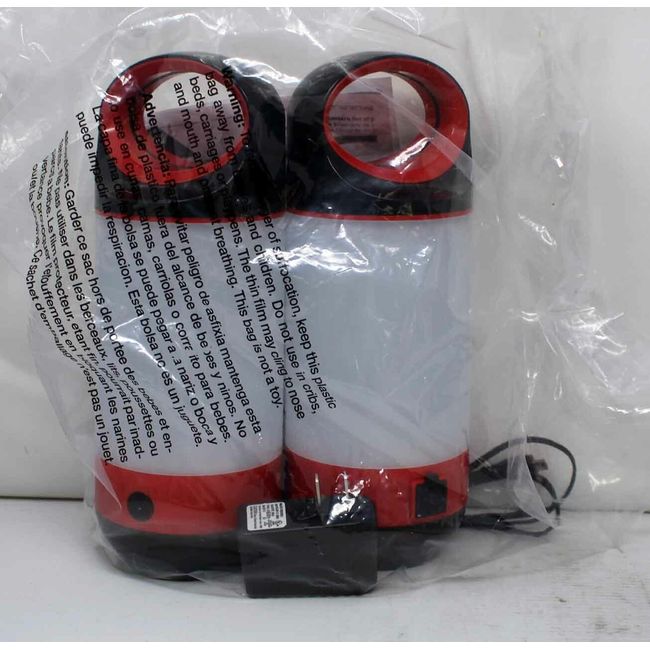 Richelieu Rechargeable Portable LED Utility Lanterns 2 Pack (Unboxed)