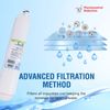 SGF-W84 Rx Replacement EFF-6016A, EFF-6008A  Refrigerator Filter (6 Pack)