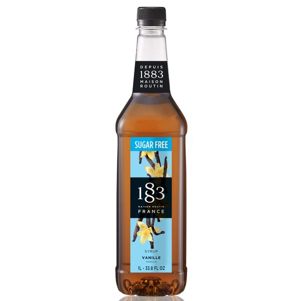 Routin 1883 Sugar-Free Vanilla Syrup - 1L PET Bottle