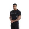 RIPT Performance Mens Workout Training Moisture Wicking Tee Contrast Quick Drying Gym T-Shirt, S