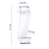 Gedy - 2025-00 - Radiator Hooks - Finish - Clear