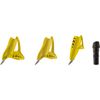 LEKI Fin Vario Set, gelb