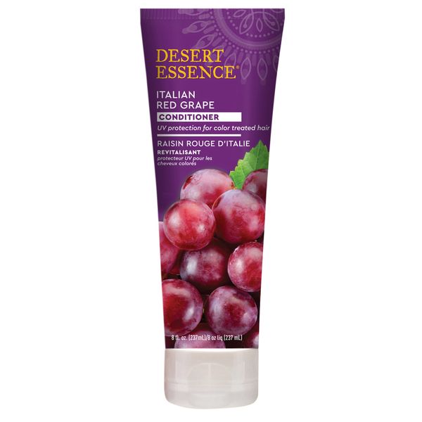 Desert Essence Italian Red Grape Conditioner – Hair Conditioners (Women, NON-PROFESSIONAL, Moisturizing, Repair, Tube, Grapefruit, Vitamin B5)