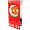 MANCHESTER UNITED BIRTHDAY CARD