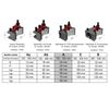 PAULIMOT Single Holder for Conical Sleeves with MK Attachment for Multifix System