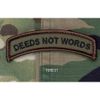 Patch Deeds Not Words (Forest)