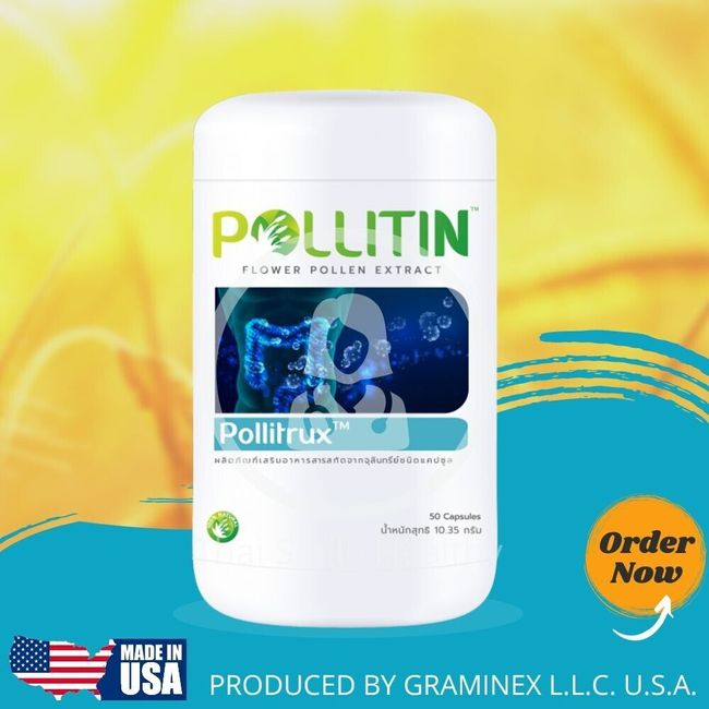 Pollitrux Nutraceutical Dietary Supplement Enterococcal Pollitin Graminex