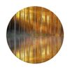Birch Trees Reflected in Water with Yellow Sunlight