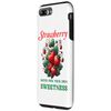 Strawberry Pick Your Own Sweetness Patch Case for iPhone 7 Plus/8 Plus