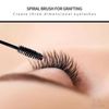 100PCS Black Mascara Eyelash Wands Applicator Brushes Makeup Extension Spoolies