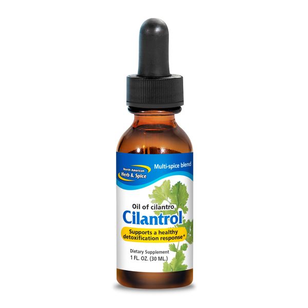 NORTH AMERICAN HERB & SPICE Cilantrol - 1 fl. oz. - Digestive Support - Cilantro Extract - Non-GMO - 130 Servings