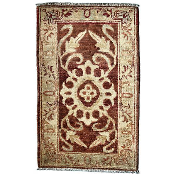 99 x 61 cm | Vintage Handmade Afghan Carpet Door Mat Small Oriental Wool Rug