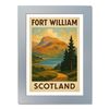 PIXPRINT Fort William Travel Poster – 4697-4g