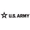 CafePress U.S. Army® Black Horizontal Logo Sticker Rectangle Bumper Sticker Car Decal
