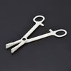 DJCIW 4PCS Disposable Piercing Clamps Set, Septum Clamps Piercing Forceps Piercing Clamps for Belly Navel Ear Piercing Septum Nipple Labret Eyebrow Tongue Nose Piercing