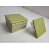 Lime Green Ceramic Tile Shower Backsplash 4.25 in Subway Mid Century Modern