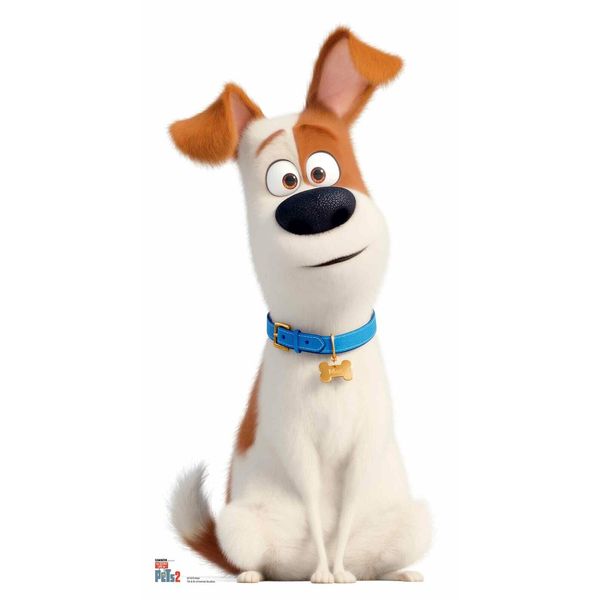 Max Jack Russell Dog Secret Life of Pets 2 Cardboard Cutout / Standee / Standup