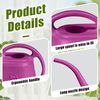 UFANME Plastic Watering Can - Rose Red - 1 Gallon