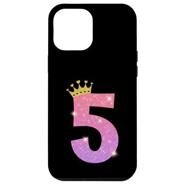 5th Birthday Crown Princess Five Years Old 5 Year Old Case for iPhone 12 Pro Max