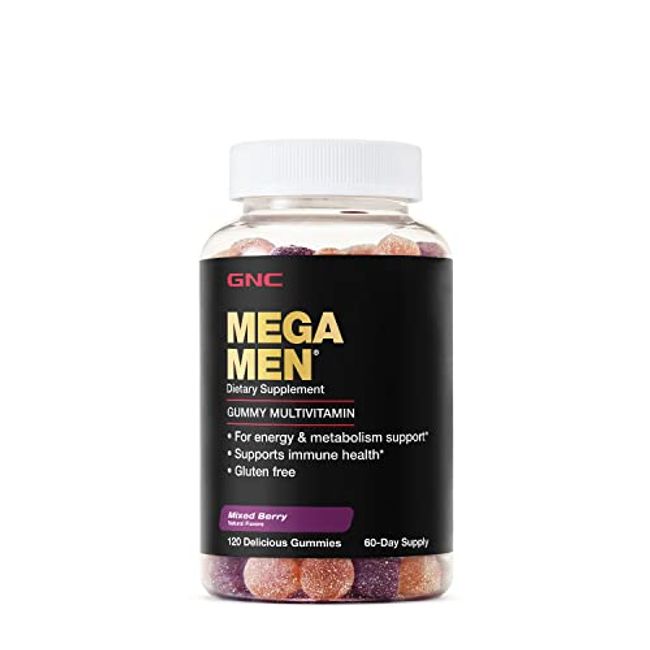 GNC Mega Men® Mega Men® - Ultra Testosterone Free & Total Test Booster -  120 Capsules