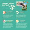 Yomp ToothBuddy MAX Dog Toy – Fetch-Ready & Dishwasher Safe