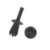 Motoforti 10pcs 5mm Plastic Rivet Engine Trim Fastener Panel Retainer Clips Long-lasting