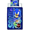 Character World Sonic the Hedgehog Spin Single Rotary Duvet Set, Multi-Color