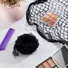8 Pieces Triangle Net Hair Net Sleeping Crochet Hair Net Women Sleep Net Black Mesh Hair Net for Rollers