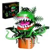 Millionspring Cannibal Flower Monster Building Blocks, 471 Pieces
